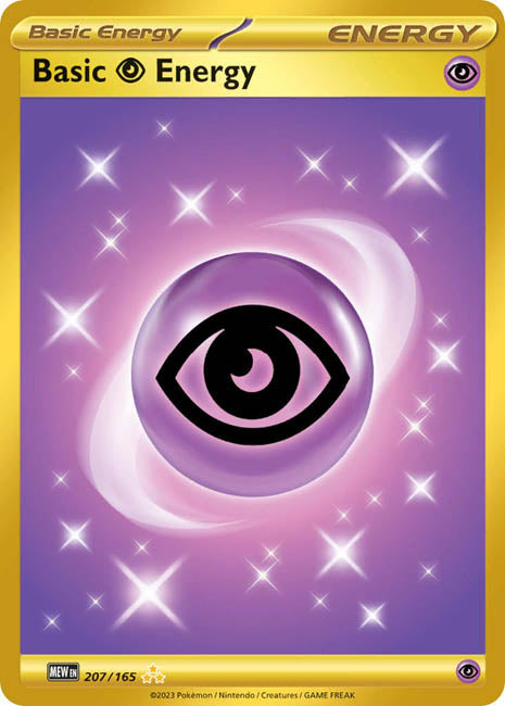 Pokemon TCG - Basic Psychic Energy - MEW