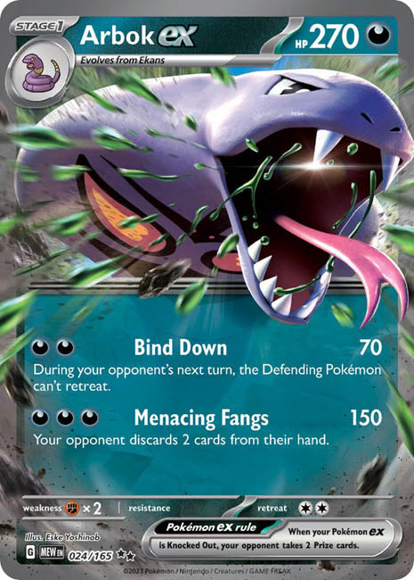 Pokemon TCG - Arbok ex - MEW