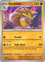 Pokemon TCG - Sandslash - MEW