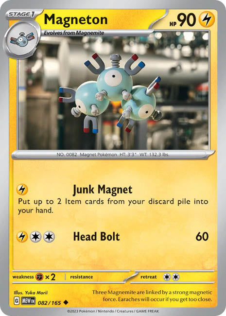 Pokemon TCG - Magneton - MEW