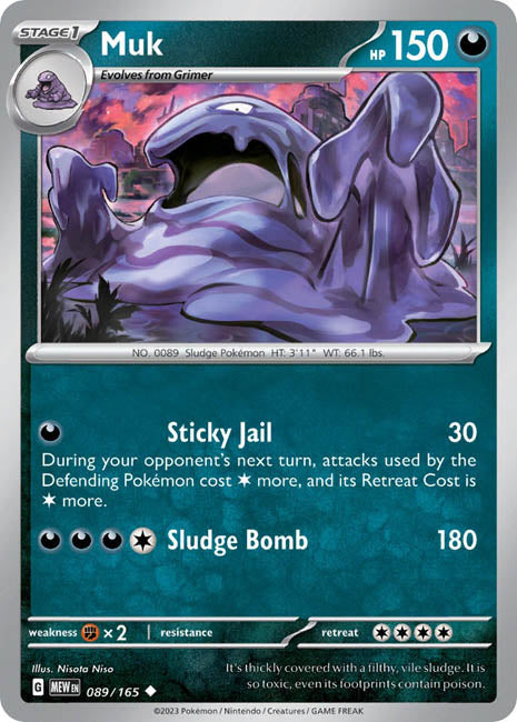Pokemon TCG - Muk - MEW