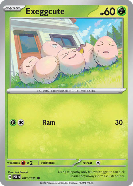 Pokemon TCG - Exeggcute - PRE