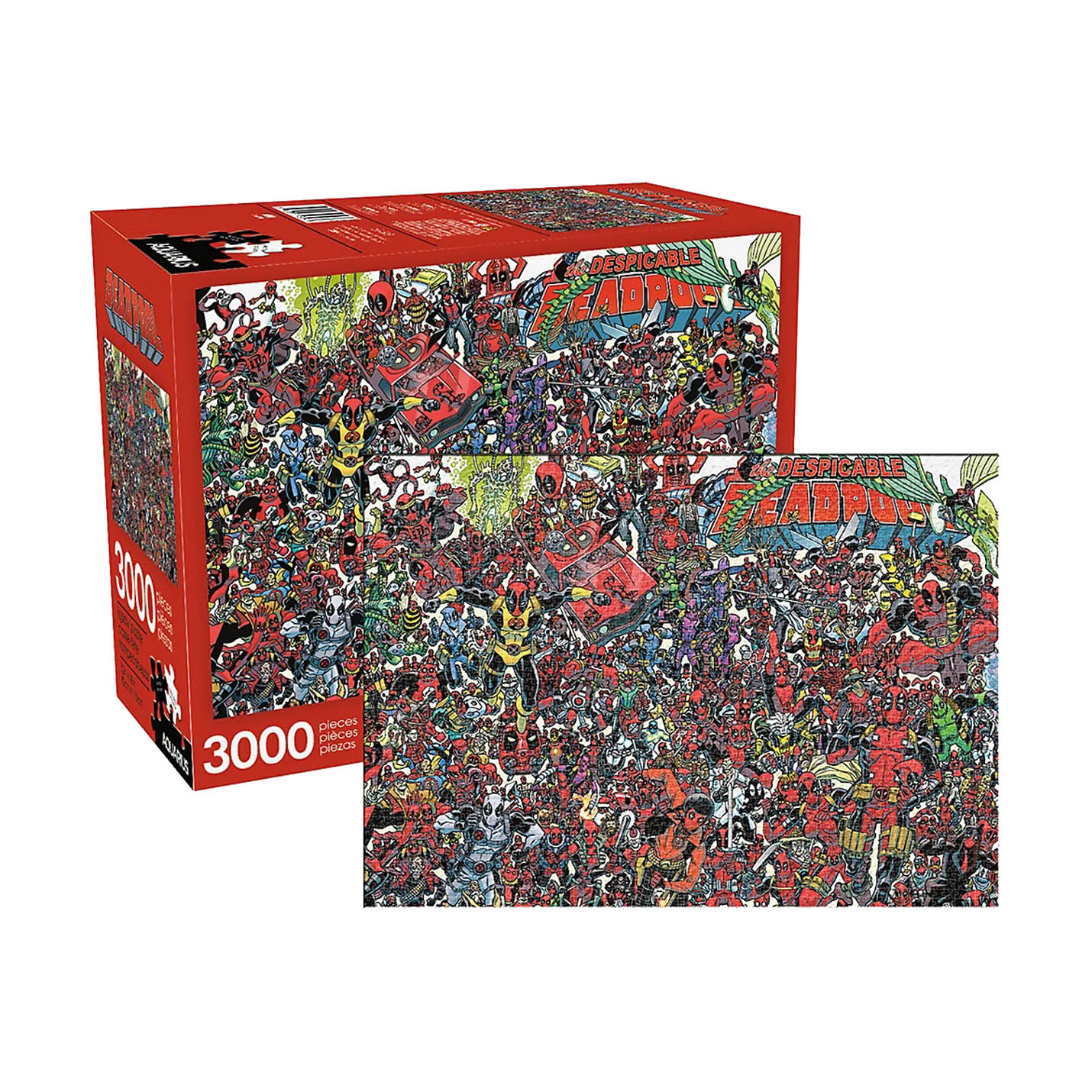Aquarius 3000pc Puzzle - The Despicable Deadpool-TCG Nerd