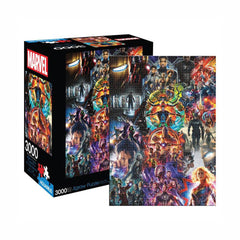 Aquarius 3000pc Puzzle - Marvel Avengers Collage-TCG Nerd