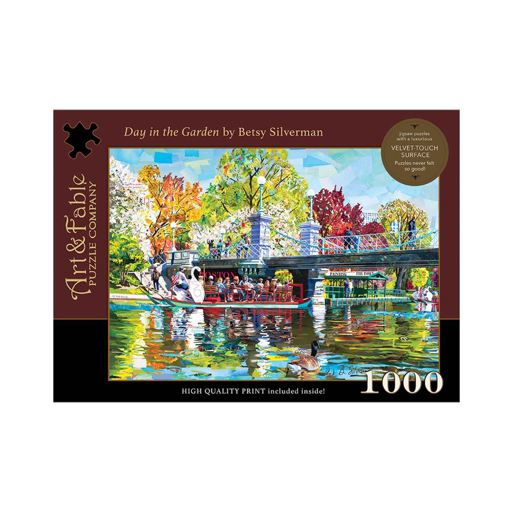 Art and Fable 1000pc Puzzle - Day in the Garden-TCG Nerd Main image