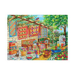 Bits and Pieces 1000pc Puzzle - Summertime and the Quilting is Easy-TCG Nerd