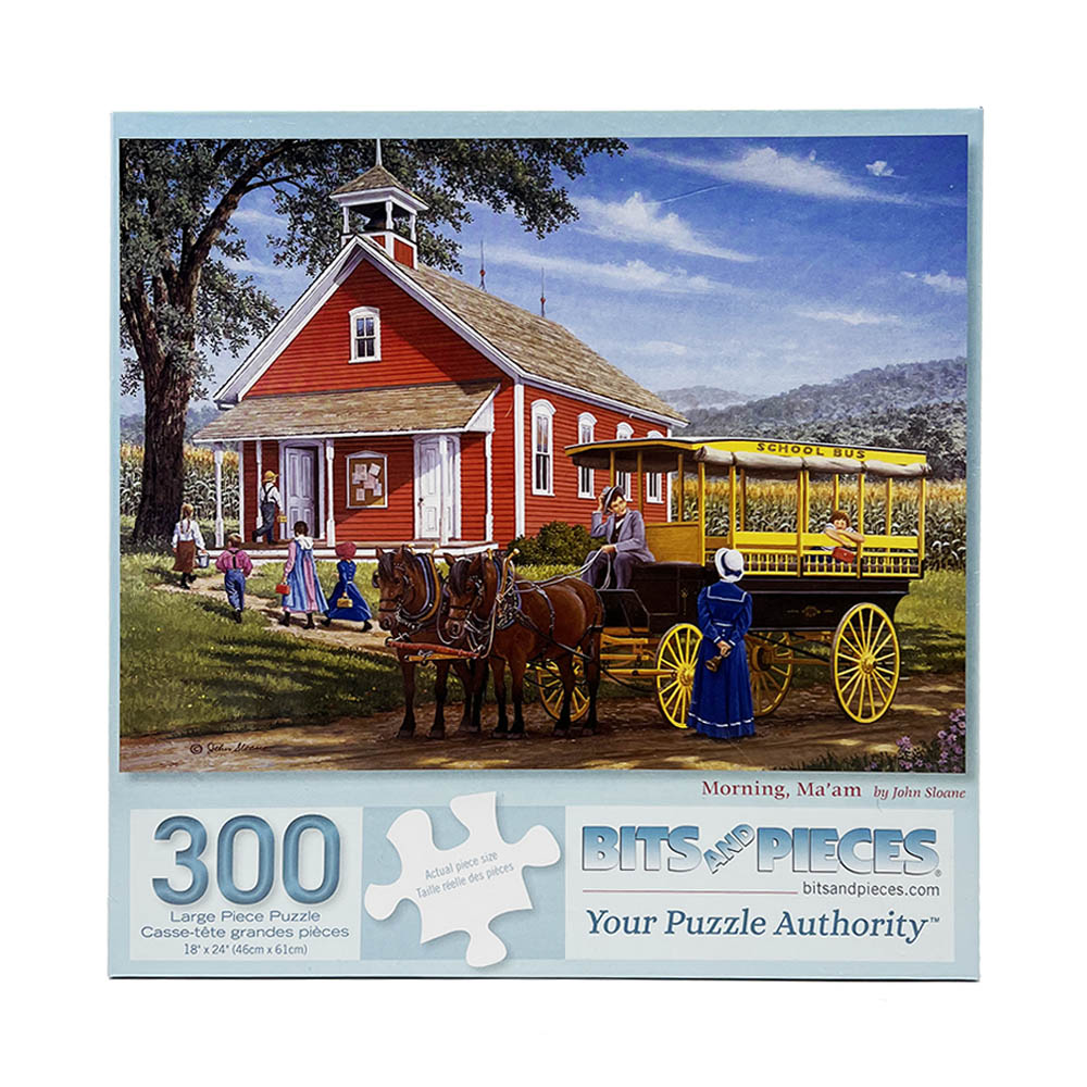 Bits and Pieces 300pc Puzzle - Morning, Ma'am Main image