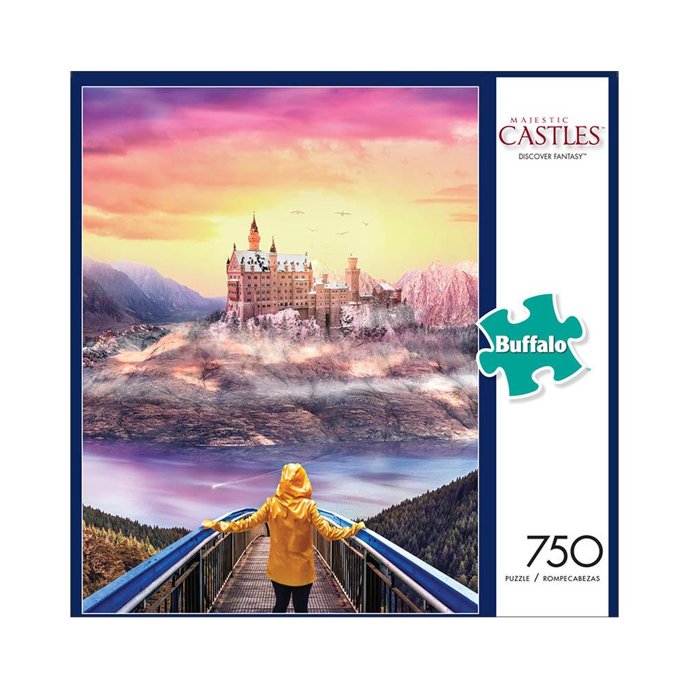 Buffalo 750pc Puzzle - Majestic Castles - Discover Fantasy-TCG Nerd Main image