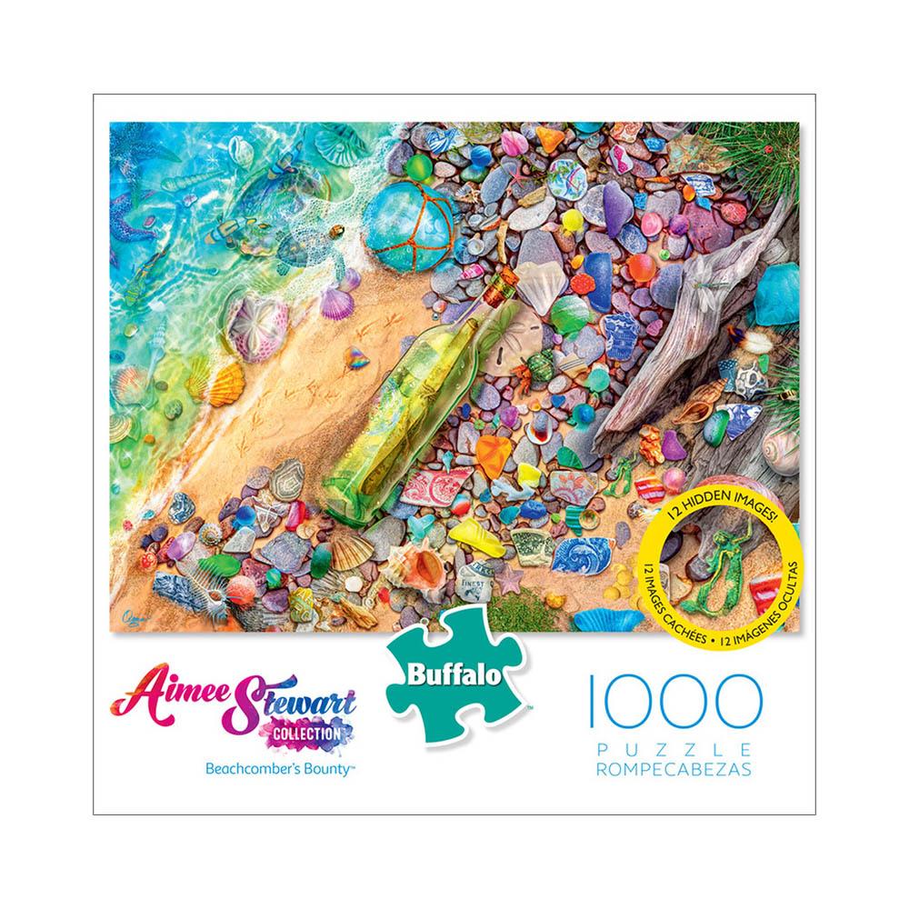 Buffalo 1000pc Puzzle - Aimee Stewart Collection - Beachcombers Bounty-TCG Nerd Main image