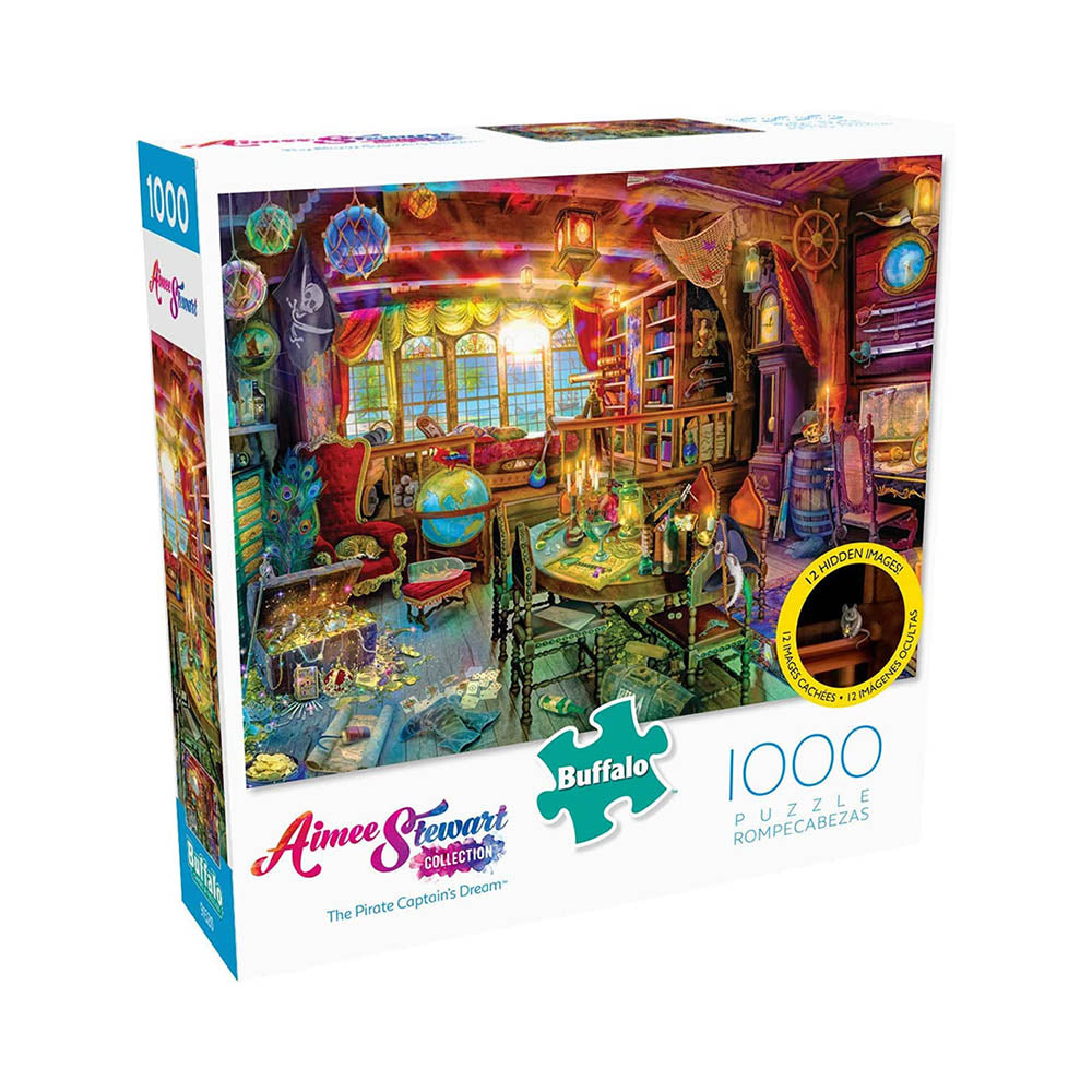 Buffalo 1000pc Puzzle - Aimee Stewart - The Pirate Captain's Dream