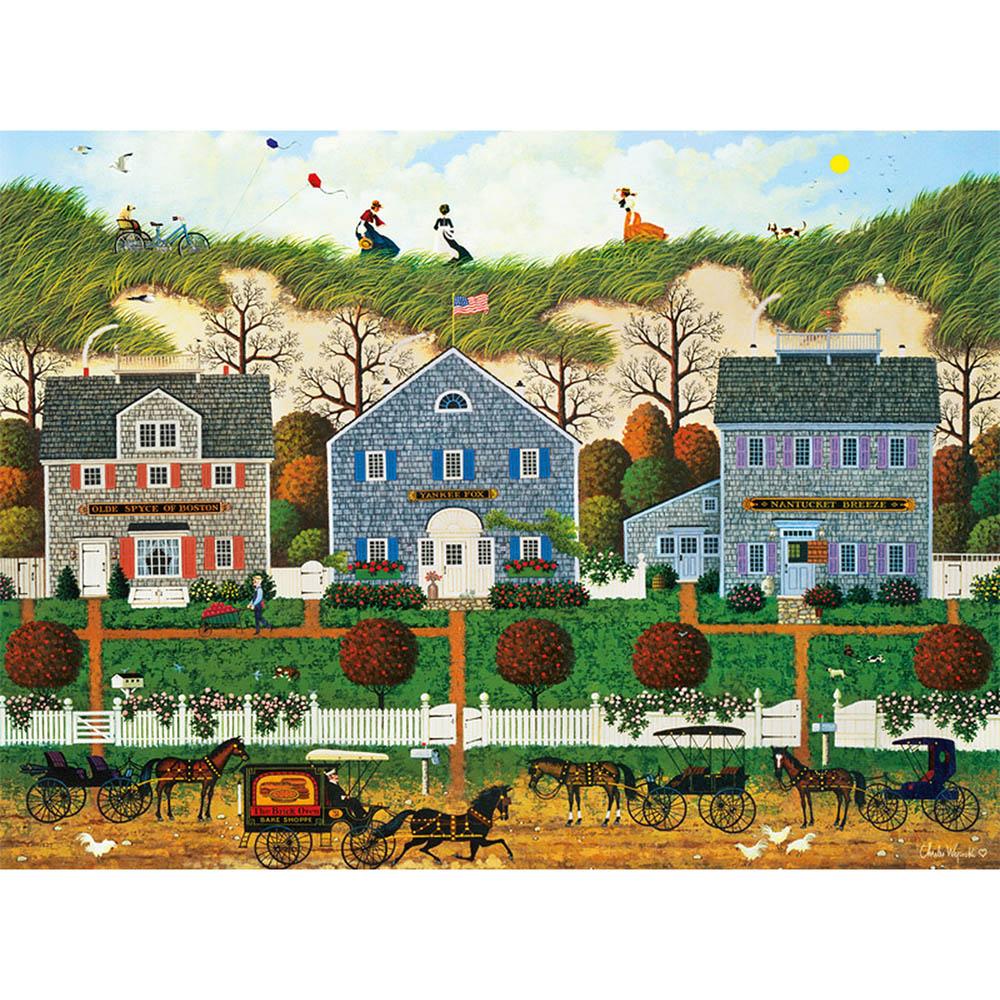 Buffalo 1000pc Puzzle - Charles Wysocki - Nantucket Winds Secondary image