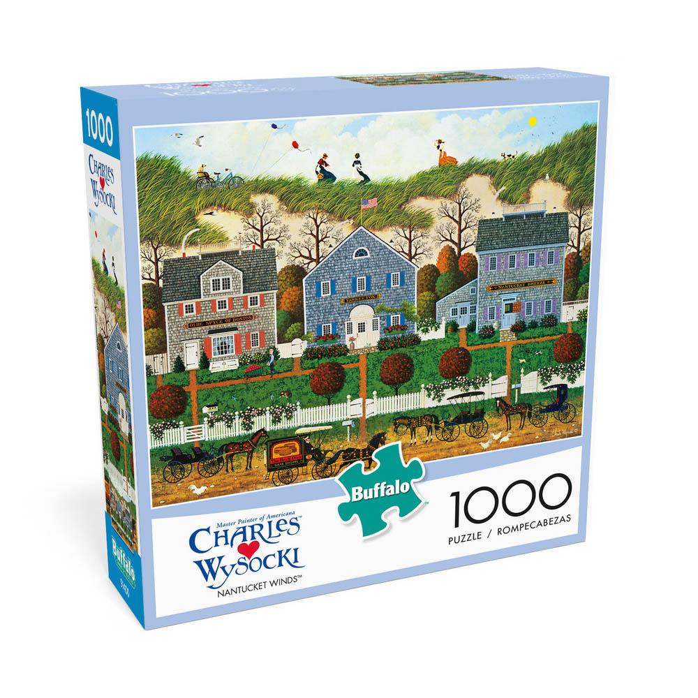 Buffalo 1000pc Puzzle - Charles Wysocki - Nantucket Winds-TCG Nerd