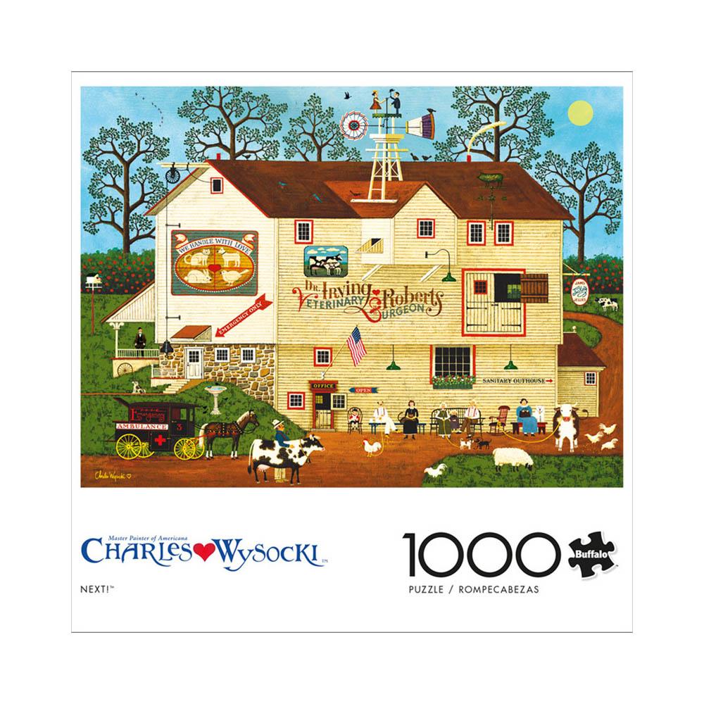 Buffalo 1000pc Puzzle - Charles Wysocki - Next!-TCG Nerd Main image