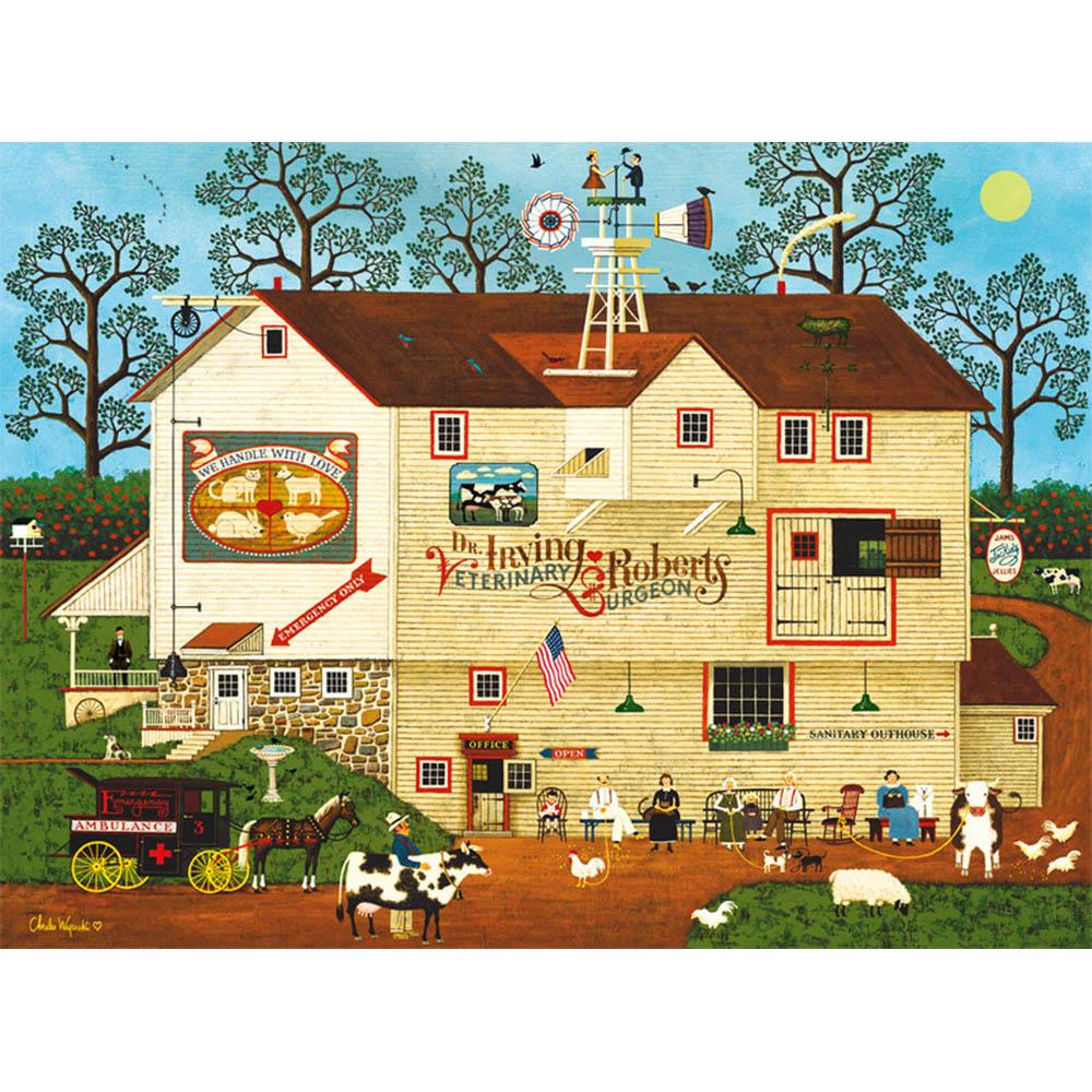 Buffalo 1000pc Puzzle - Charles Wysocki - Next! Secondary image