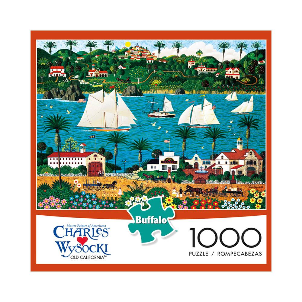 Buffalo 1000pc Puzzle - Charles Wysocki - Old California-TCG Nerd