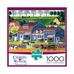 Buffalo 1000pc Puzzle - Charles Wysocki - Prairie Wind Flowers-TCG Nerd