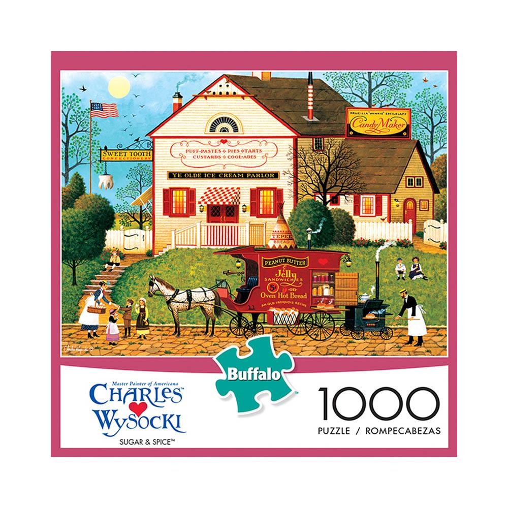 Buffalo 1000pc Puzzle - Charles Wysocki - Sugar and Spice-TCG Nerd Main image