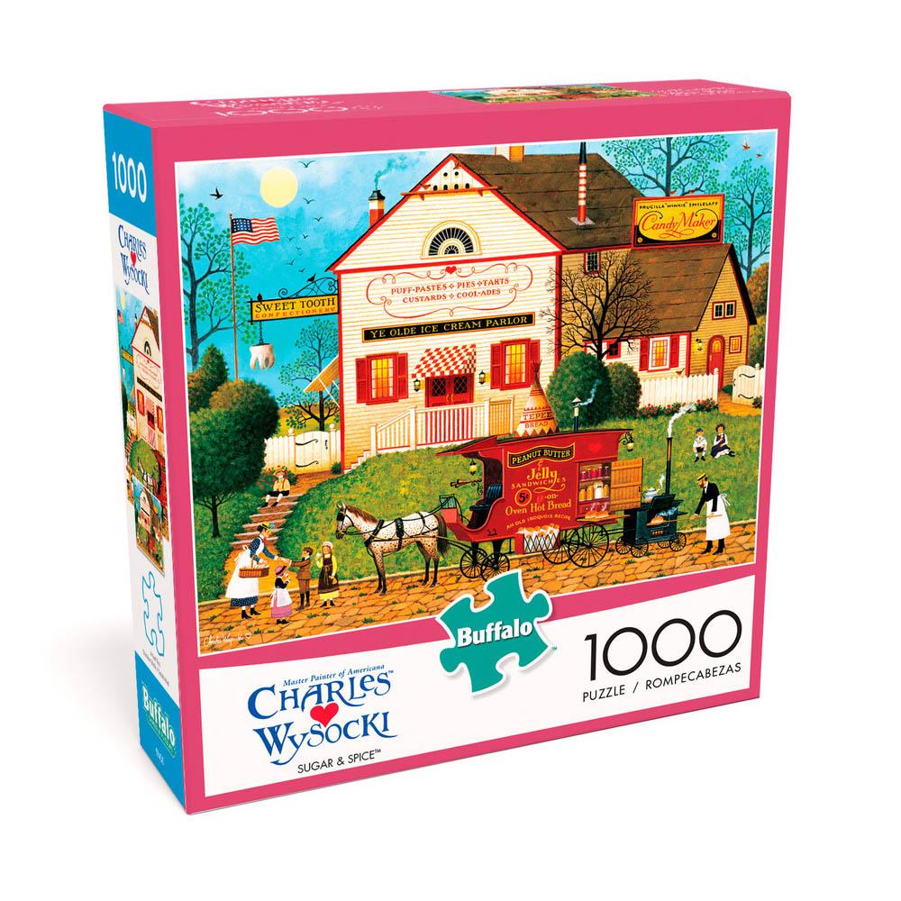 Buffalo 1000pc Puzzle - Charles Wysocki - Sugar and Spice-TCG Nerd