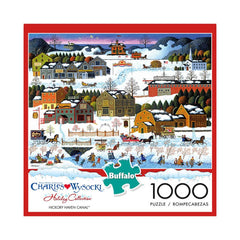 Buffalo 1000pc Puzzle - Charles Wysocki - Hickory Haven Canal-TCG Nerd