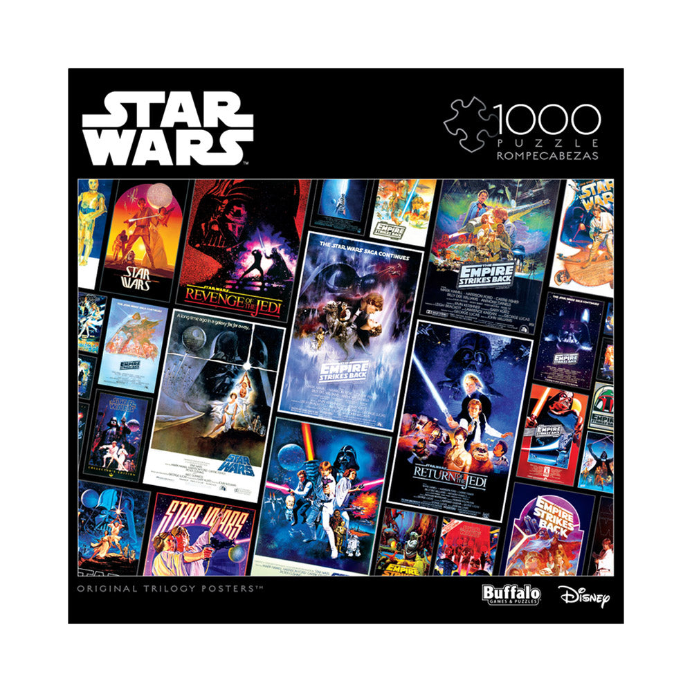 Buffalo 1000pc Puzzle - Star Wars™ - Original Trilogy Posters-TCG Nerd Main image