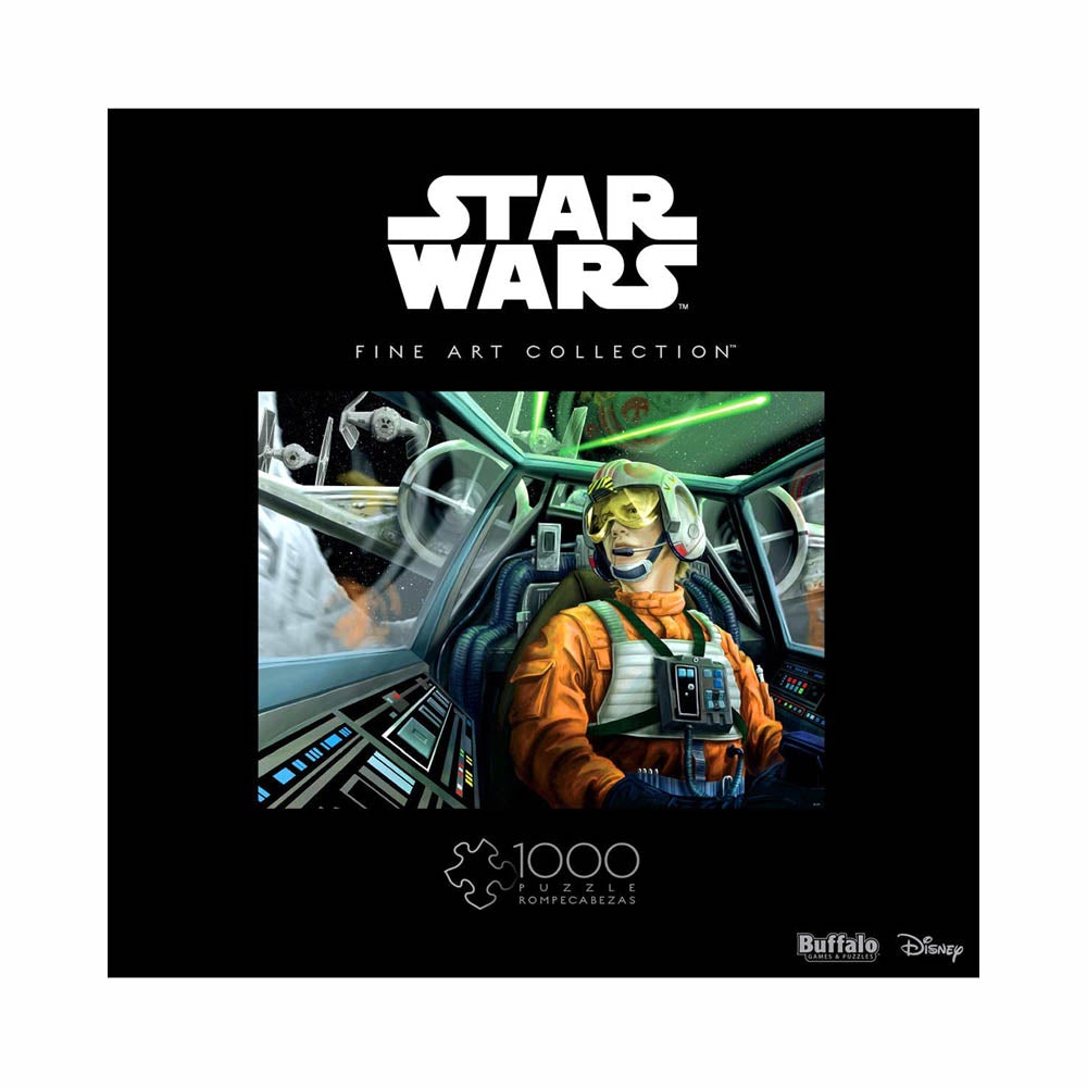 Buffalo 1000pc Puzzle - Disney™ Star Wars™ - Fine Art Collection - Baptism by Fire-TCG Nerd Main image