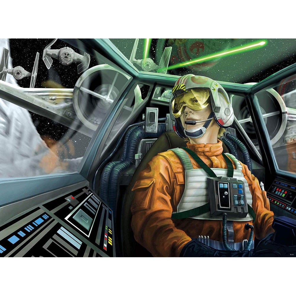 Buffalo 1000pc Puzzle - Star Wars™ - Fine Art Collection - Baptism by Fire Secondary image