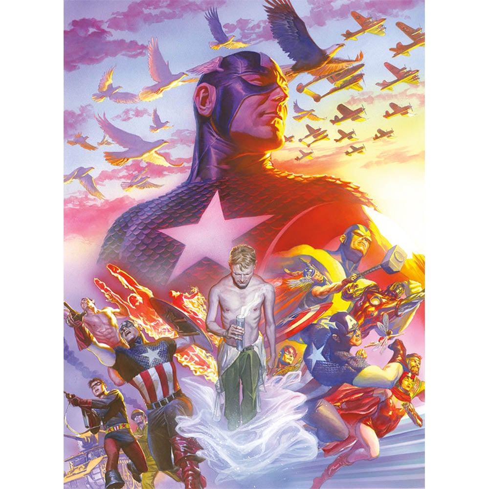 Buffalo 1000pc Puzzle - Marvel™ - Fine Art Collection - Captain America #22 Secondary image