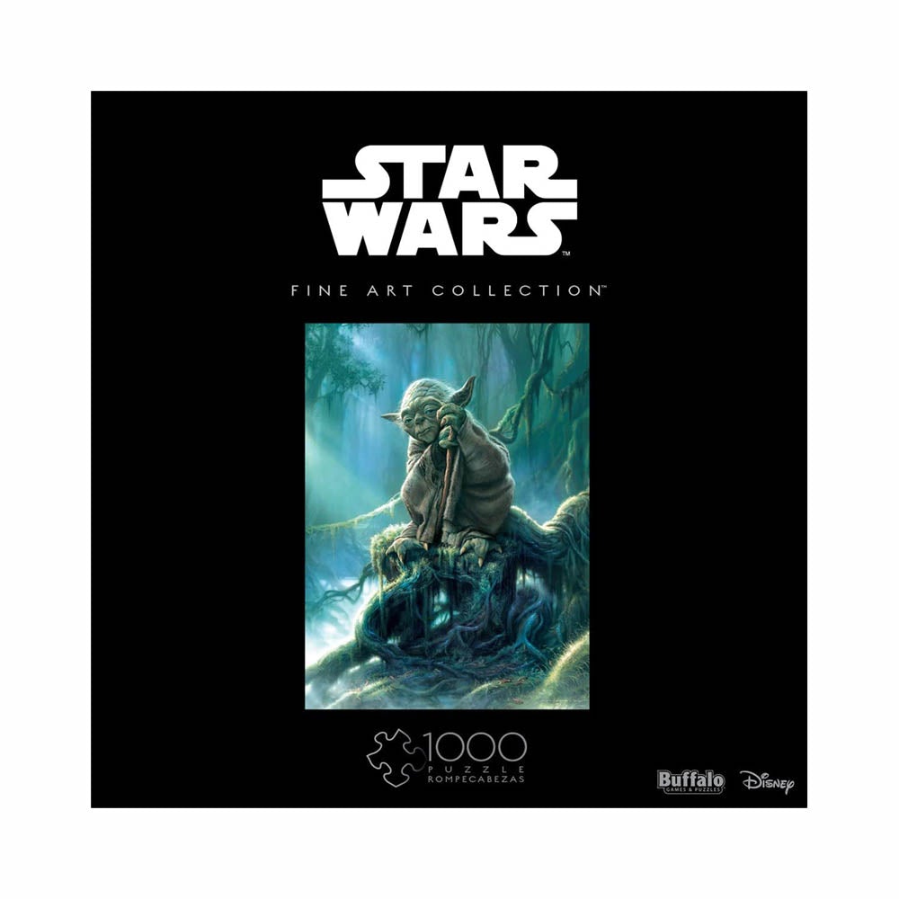 Buffalo 1000pc Puzzle - Disney™ Star Wars™ - Fine Art Collection - Yoda-TCG Nerd Main image