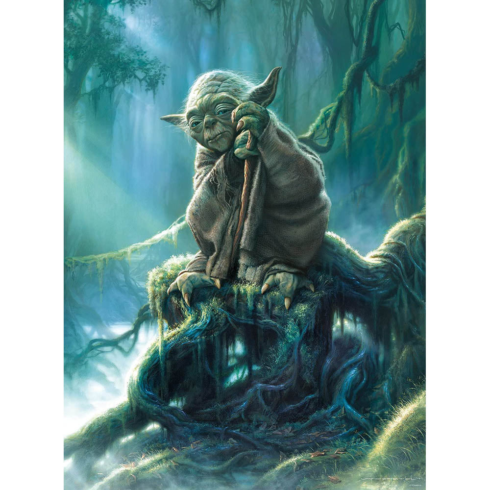 Buffalo 1000pc Puzzle - Star Wars™ - Fine Art Collection - Yoda Secondary image