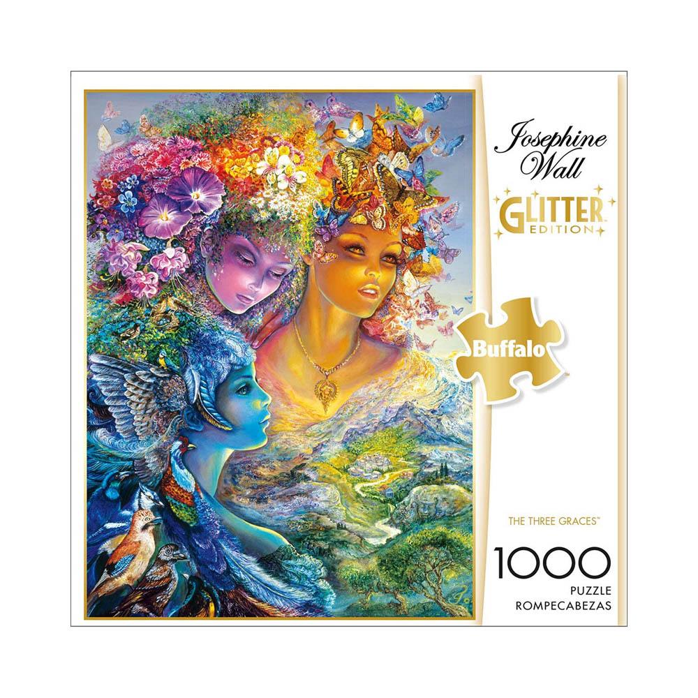 Buffalo 1000pc Puzzle - Josephine Wall - The Three Graces-TCG Nerd Main image