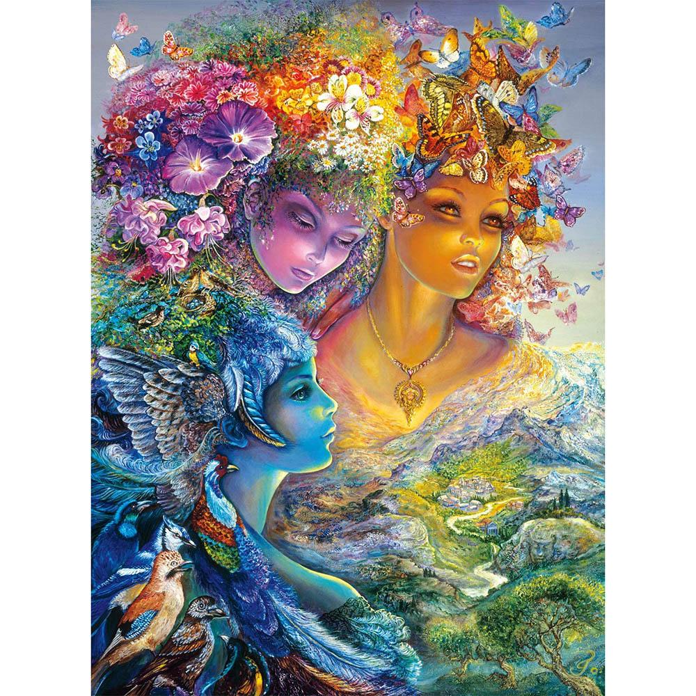 Buffalo 1000pc Puzzle - Josephine Wall - The Three Graces Secondary image