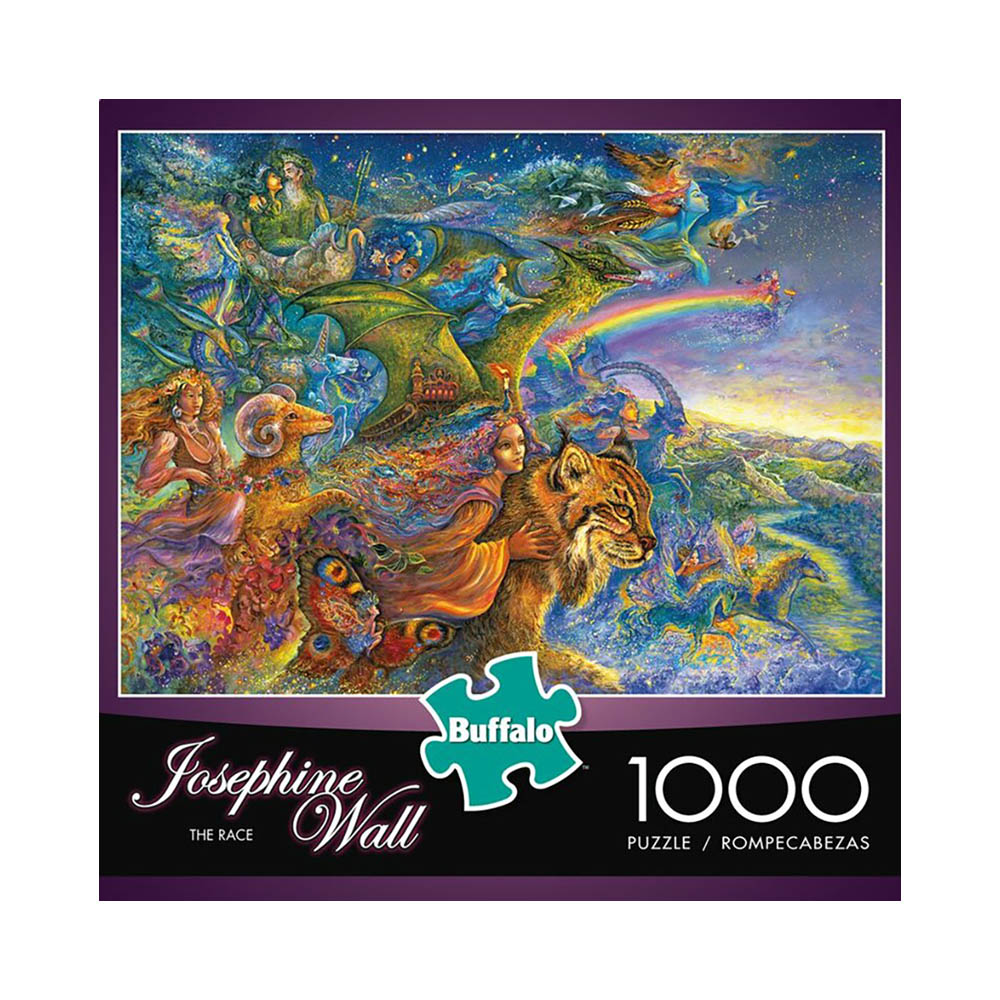 Buffalo 1000pc Puzzle - Josephine Wall - The Race Main image