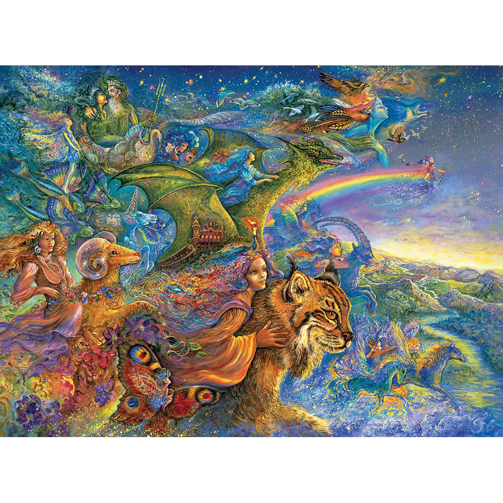 Buffalo 1000pc Puzzle - Josephine Wall - The Race Secondary image