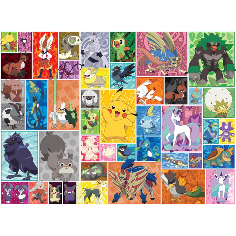 Buffalo 1000pc Puzzle - Pokemon - Galar Frames Secondary image