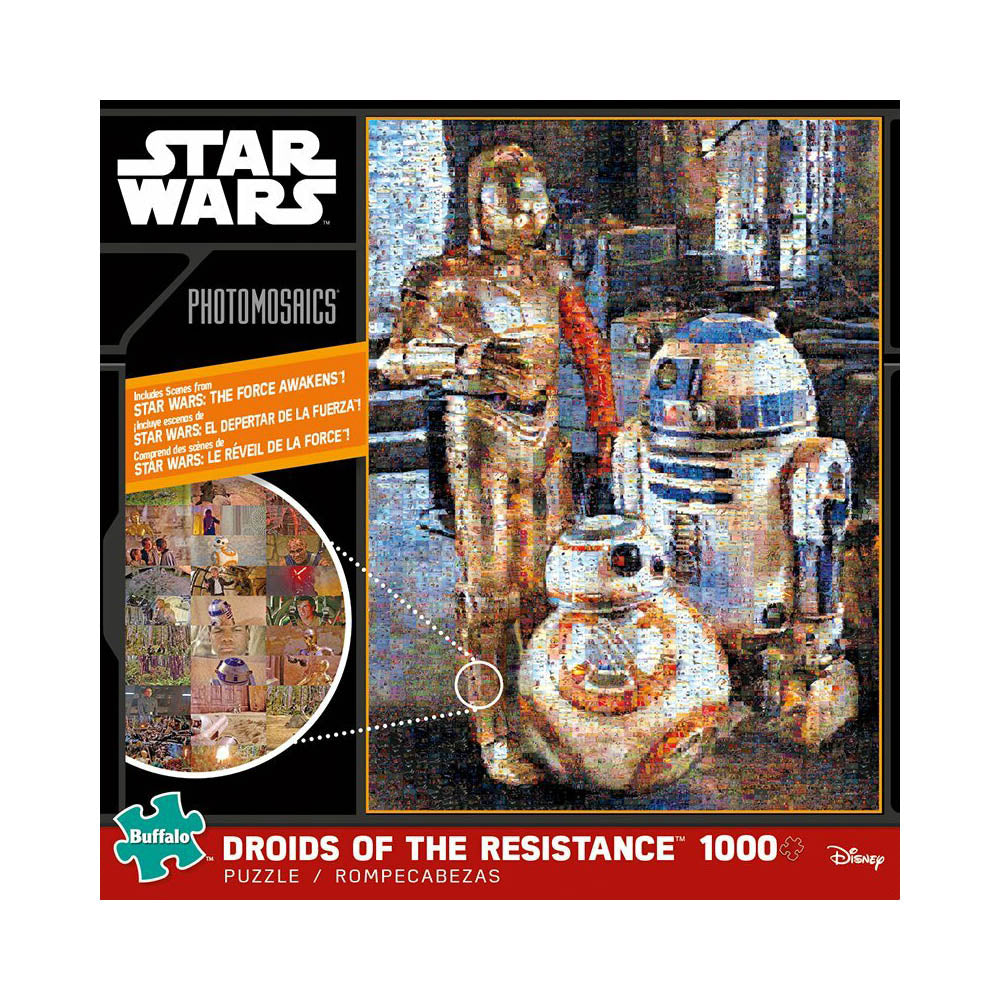 Buffalo 1000pc Puzzle - Star Wars™ - Droids of the Resistance-TCG Nerd Main image