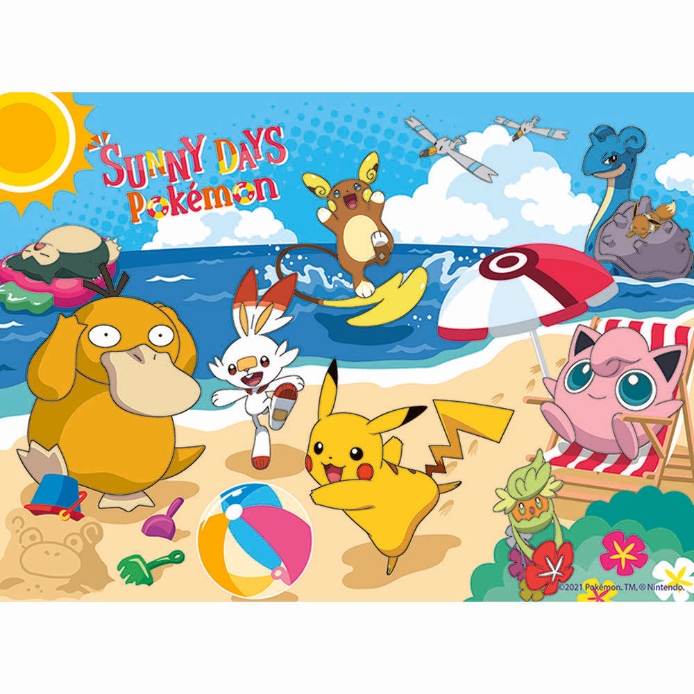 Buffalo 100pc Puzzle - Pokemon - Sunny Days Secondary image