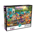Buffalo 2000pc Puzzle - Aimee Stewart - Family Campsite-TCG Nerd