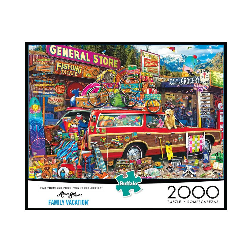 Buffalo 2000pc Puzzle - Aimee Stewart - Family Vacation-TCG Nerd Main image