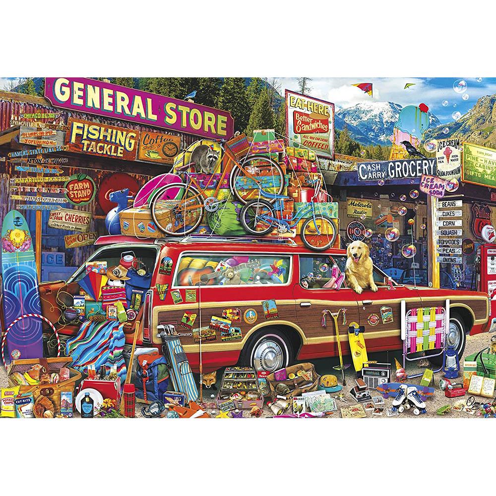 Buffalo 2000pc Puzzle - Aimee Stewart - Family Vacation Secondary image