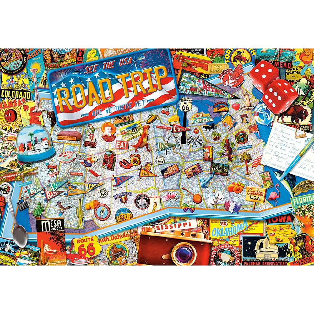 Buffalo 2000pc Puzzle - Are We There Yet Secondary image