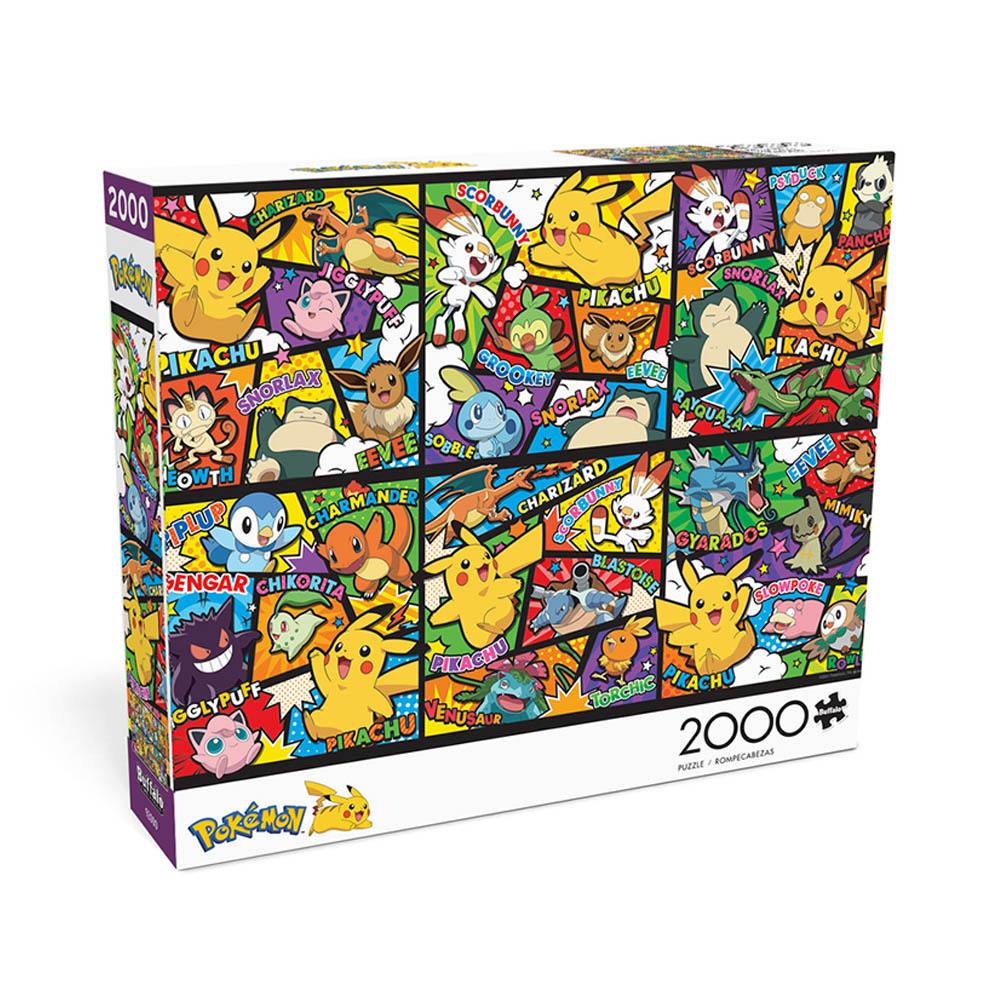 Buffalo 2000pc Puzzle - Pokemon - Pokemon Panels -  – TCG Nerd