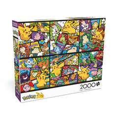 Buffalo 2000pc Puzzle - Pokemon - Pokemon Panels-TCG Nerd