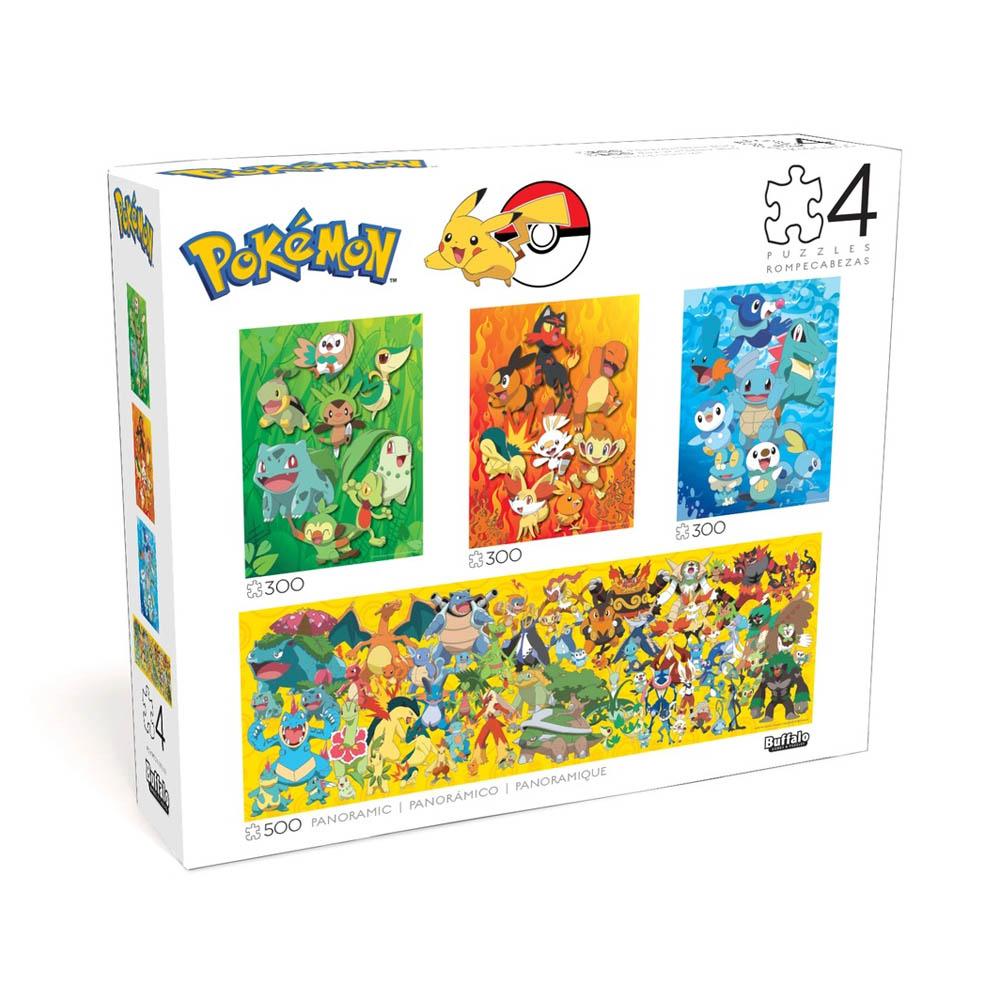 Buffalo 4in1 Multipack Puzzle - Pokemon-TCG Nerd
