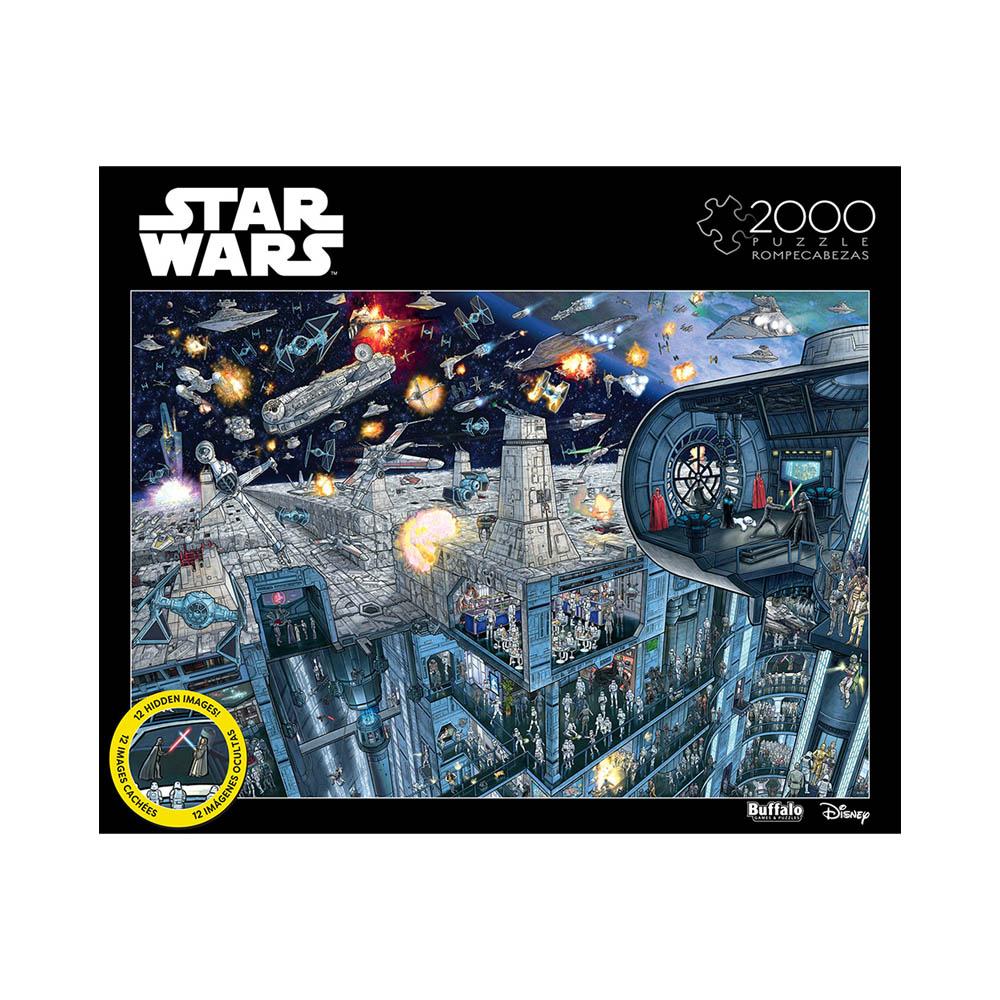 Buffalo 2000pc Puzzle - Search Inside: Death Star-TCG Nerd Main image