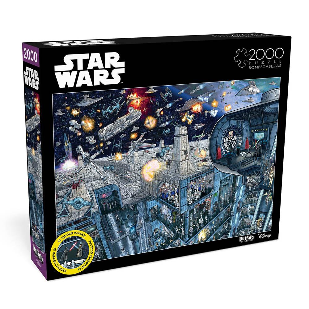 Buffalo 2000pc Puzzle - Search Inside: Death Star-TCG Nerd