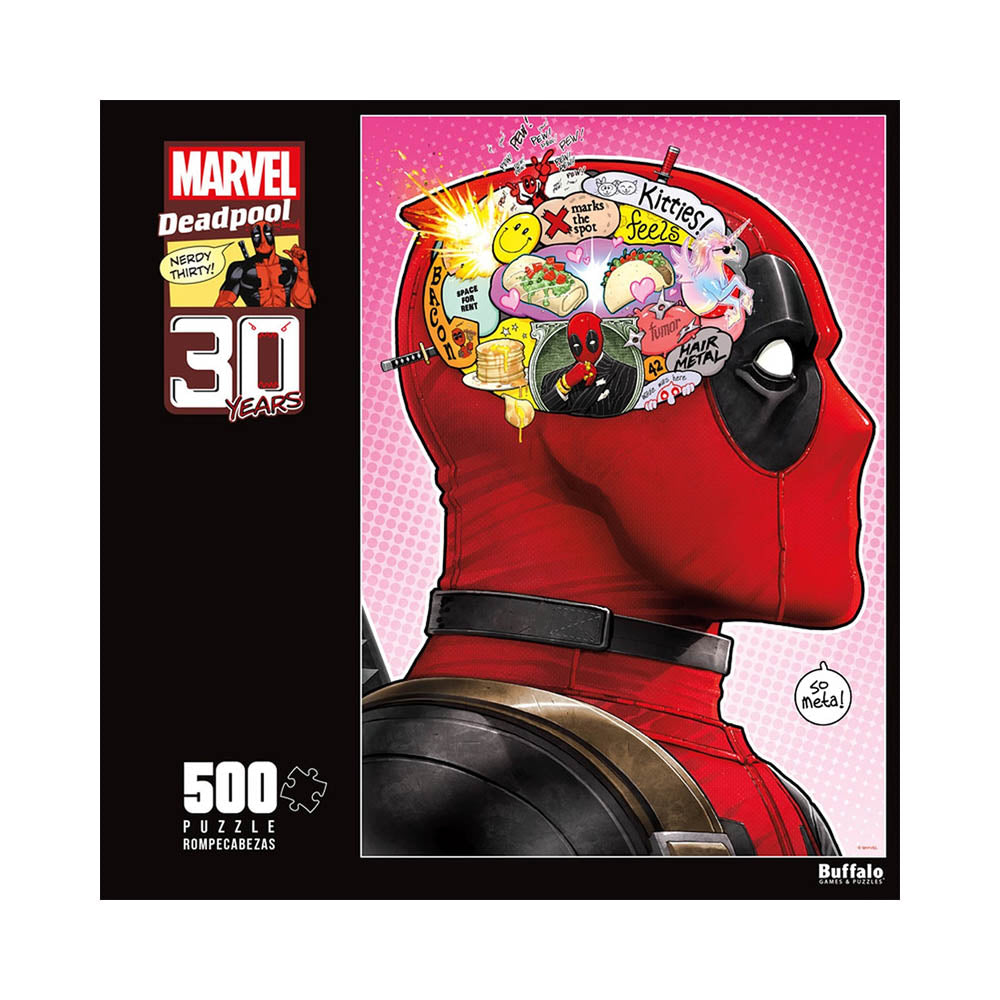 Buffalo 500pc Puzzle - Marvel™ - Deadpool 30 Years Main image