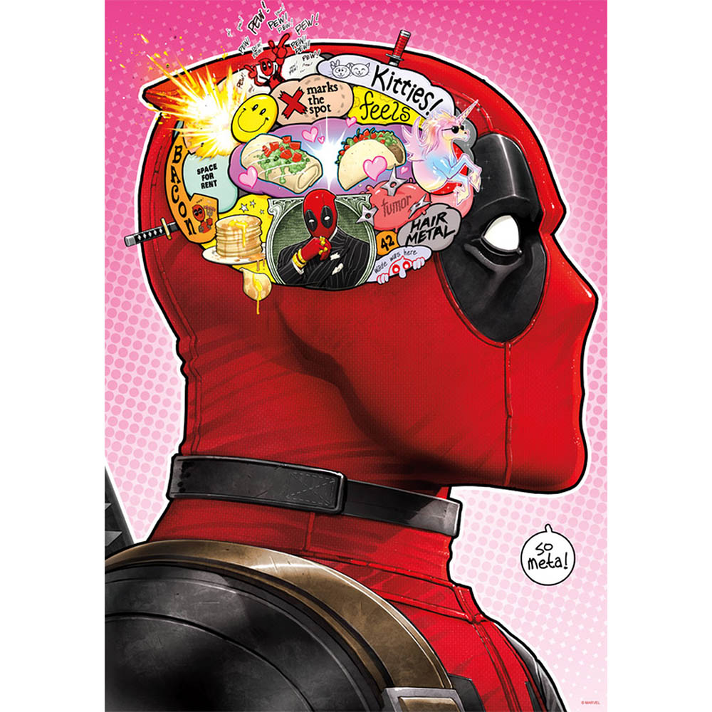 Buffalo 500pc Puzzle - Marvel™ - Deadpool 30 Years Secondary image