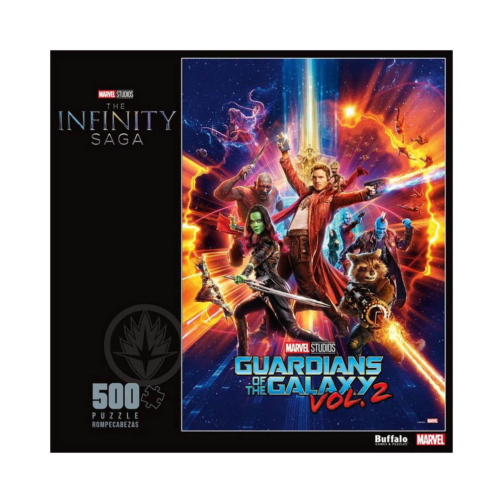 Buffalo 500pc Puzzle - Marvel™ - Guardians of the Galaxy Vol 2 Main image