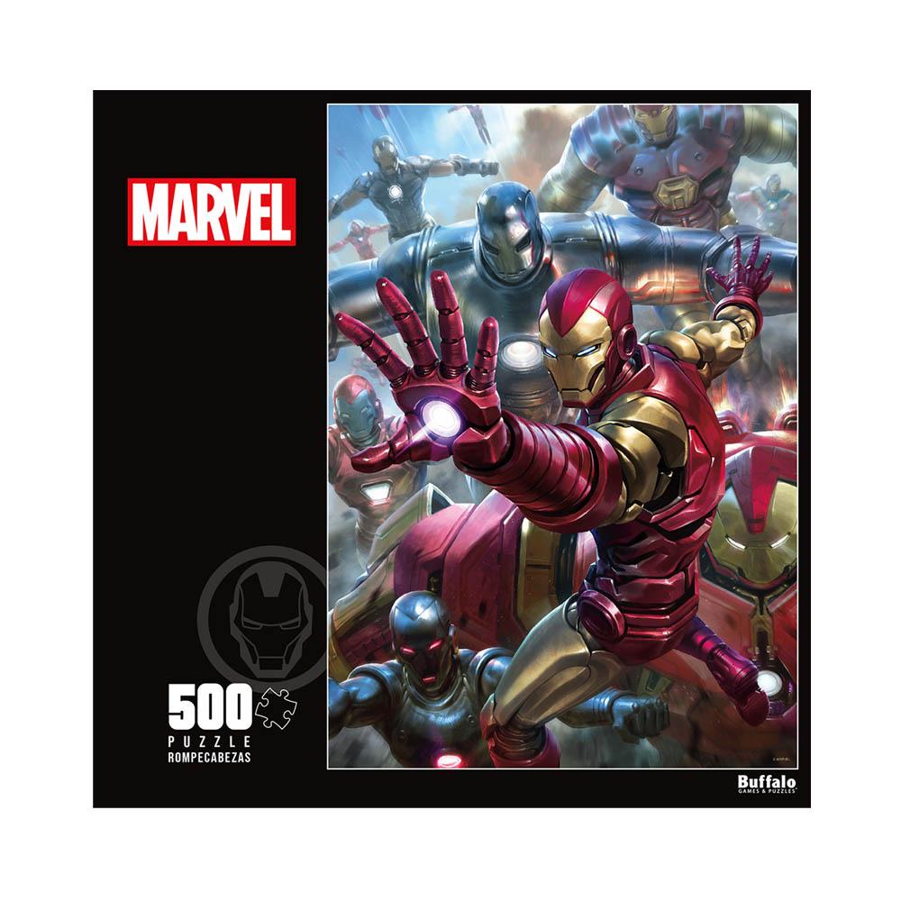 Buffalo 500pc Puzzle - Marvel - Iron Man House Party Protocol-TCG Nerd Main image