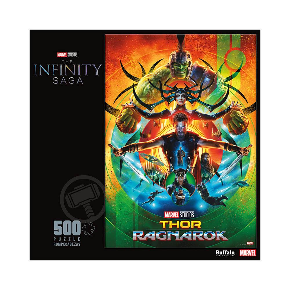 Buffalo 500pc Puzzle - Marvel - Thor Ragnarok-TCG Nerd Main image